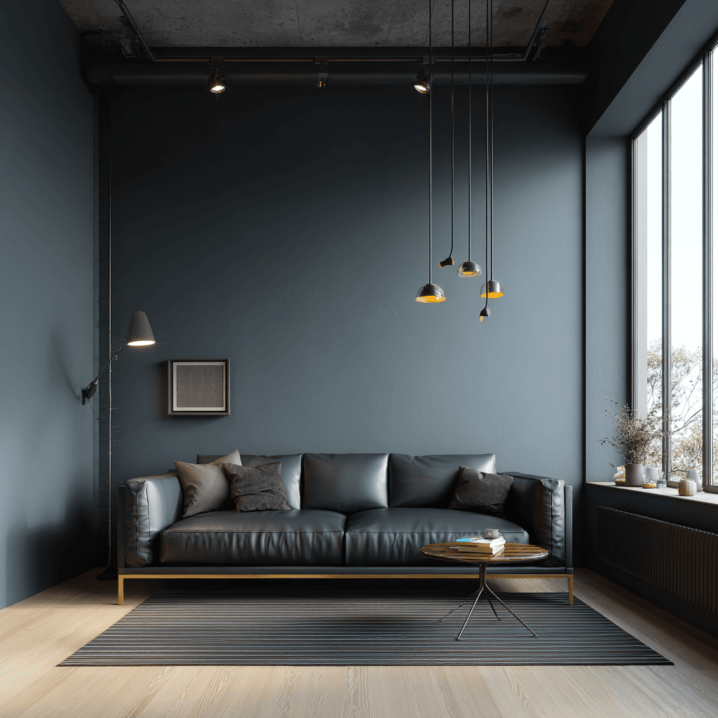 Сучасні кольори для стін у вітальні 3