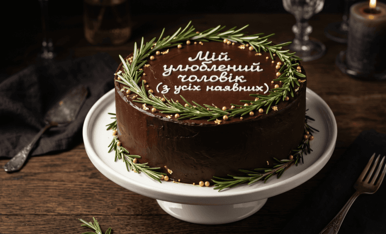 що написати на торті чоловіку прикольне — торт з написом від дружини чоловіку з гумором головна