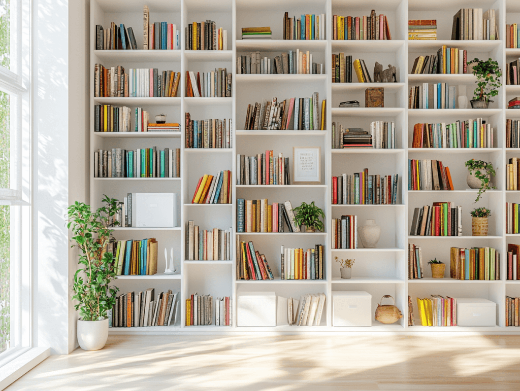 вертикальне зберігання в маленькій кімнаті своїми руками — полиці від підлоги до стелі