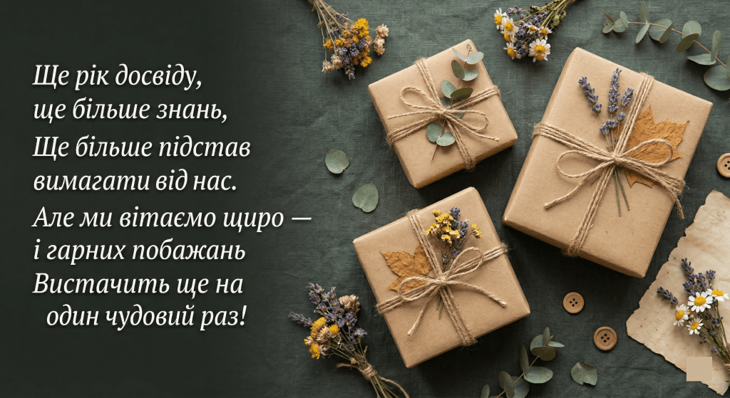 вірш на день народження керівнику гумористичний — подарунки квіти темний фон гумор поезія