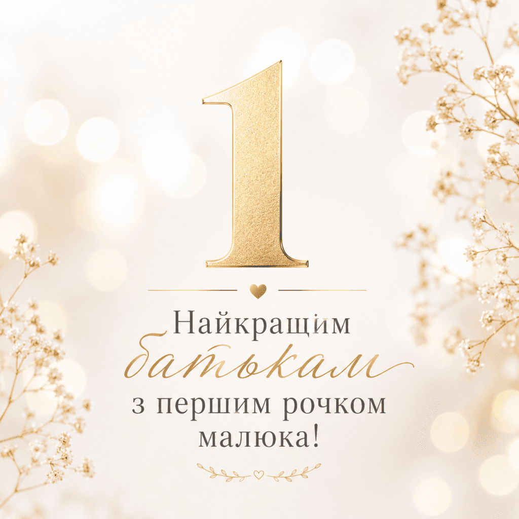 Вітальна листівка для сім'ї