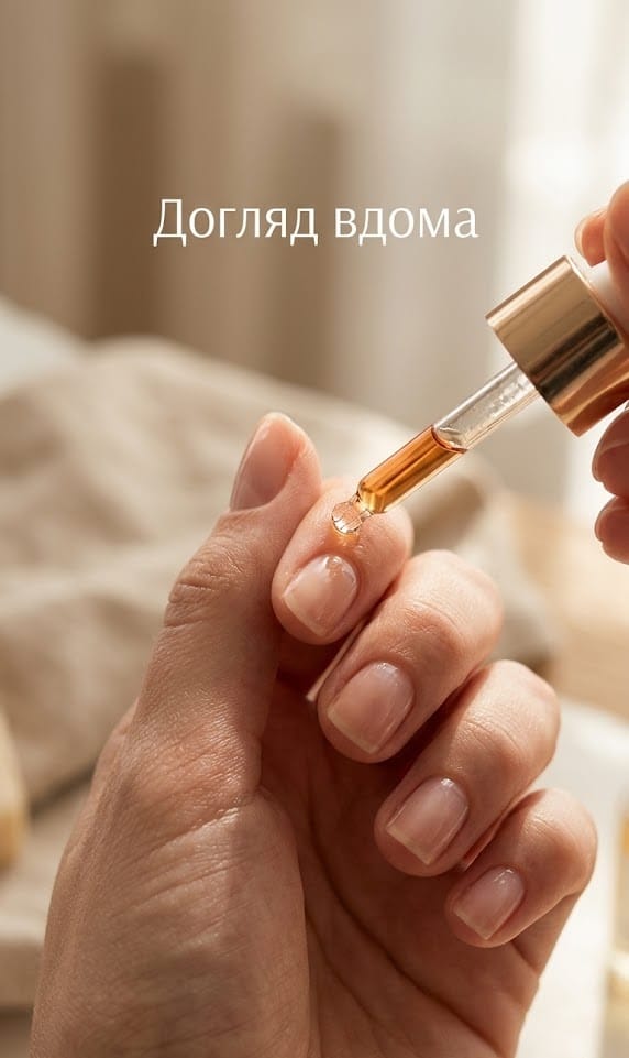 Засоби та інструменти для правильного догляду за короткою нігтьовою пластиною вдома.
