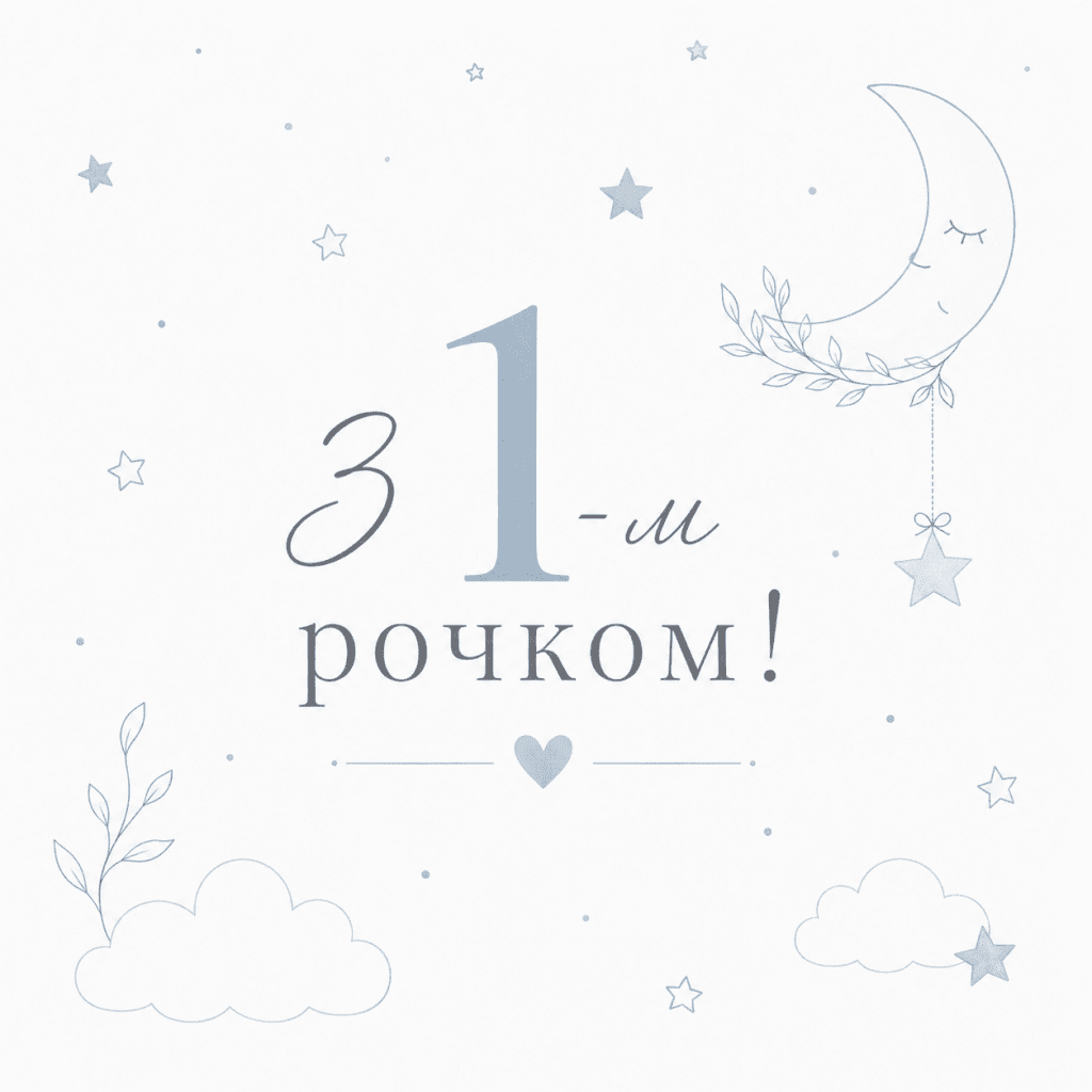Вітальна листівка для хлопчика