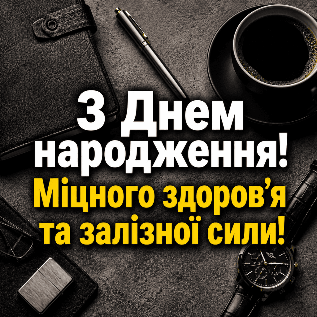 Короткі привітання з днем народження сусіду чоловіку для швидкої відправки в месенджери.