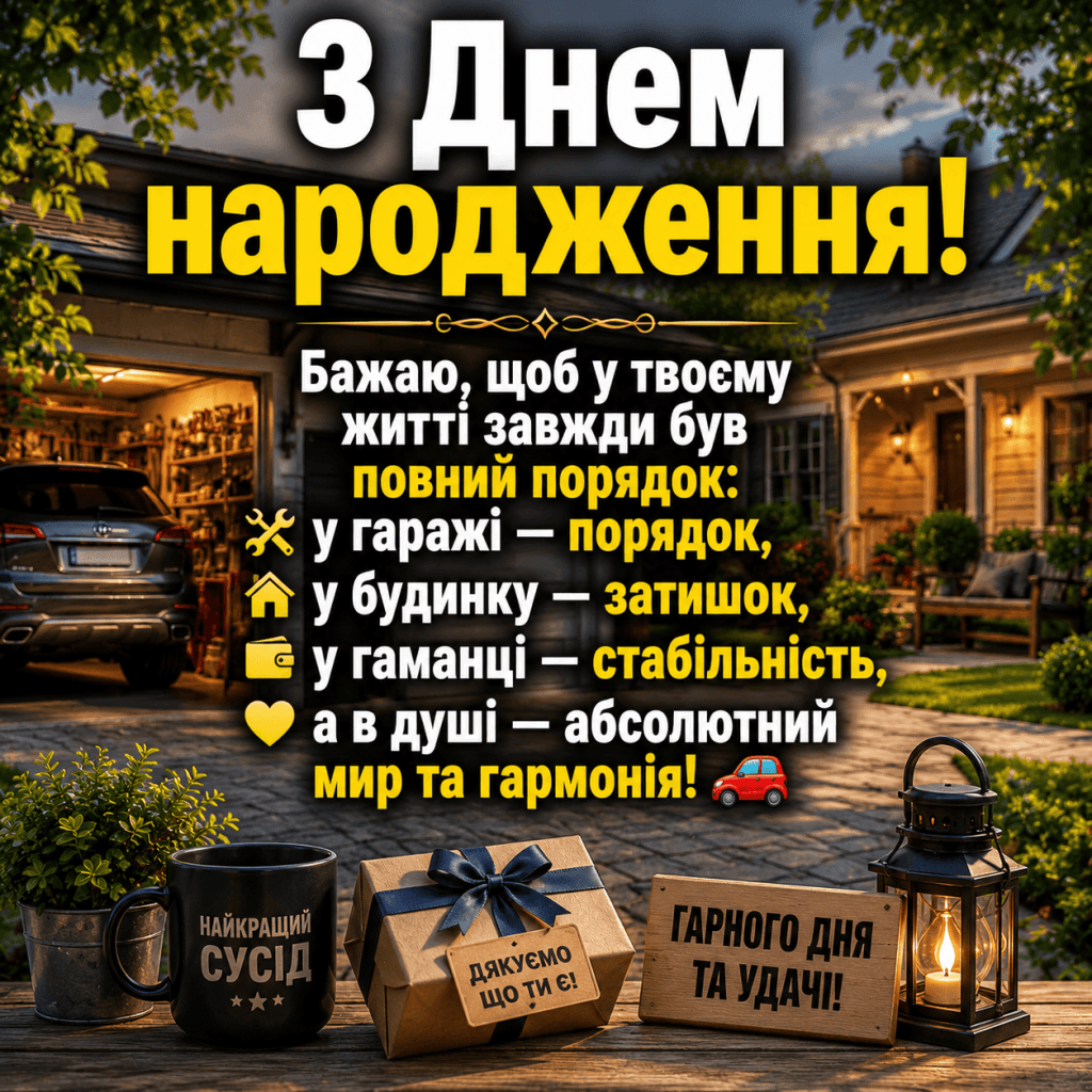 Оригінальні смс привітання сусіду з днем народження — короткі та прикольні текстові ідеї.