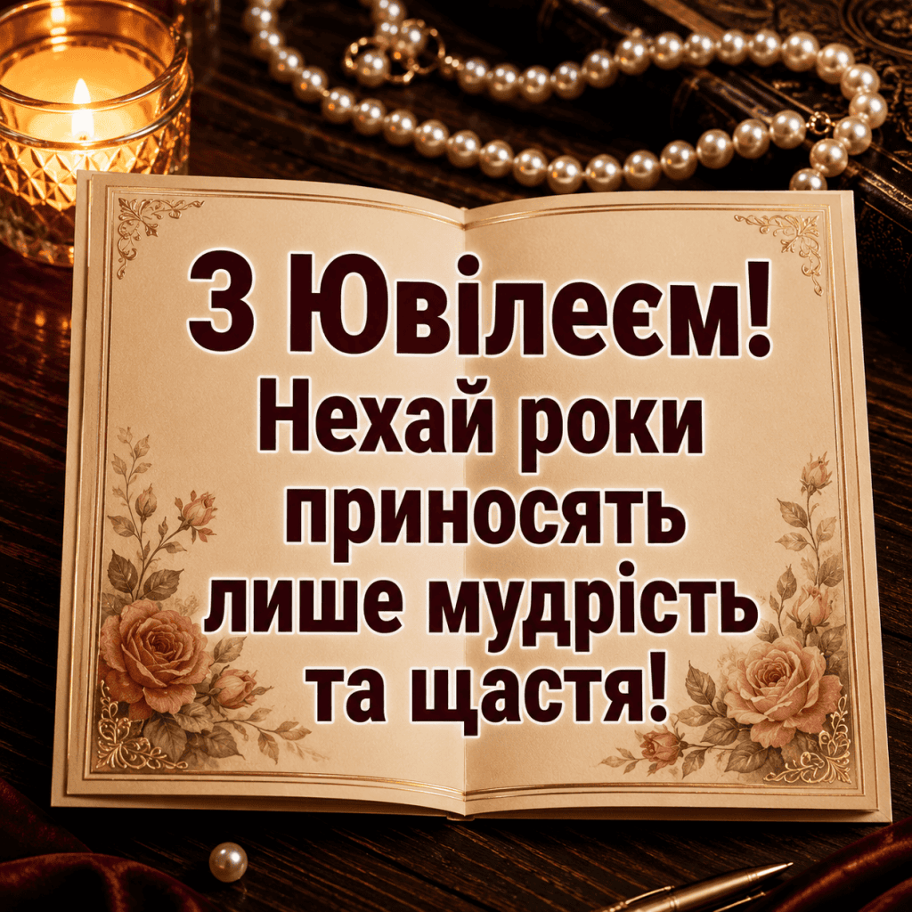 Зворушливі слова з днем народження сусідці на честь великого ювілею.