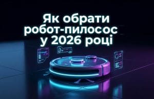Головний посібник як обрати робот-пилосос у 2026 році: рейтинг та порівняння сучасних моделей.